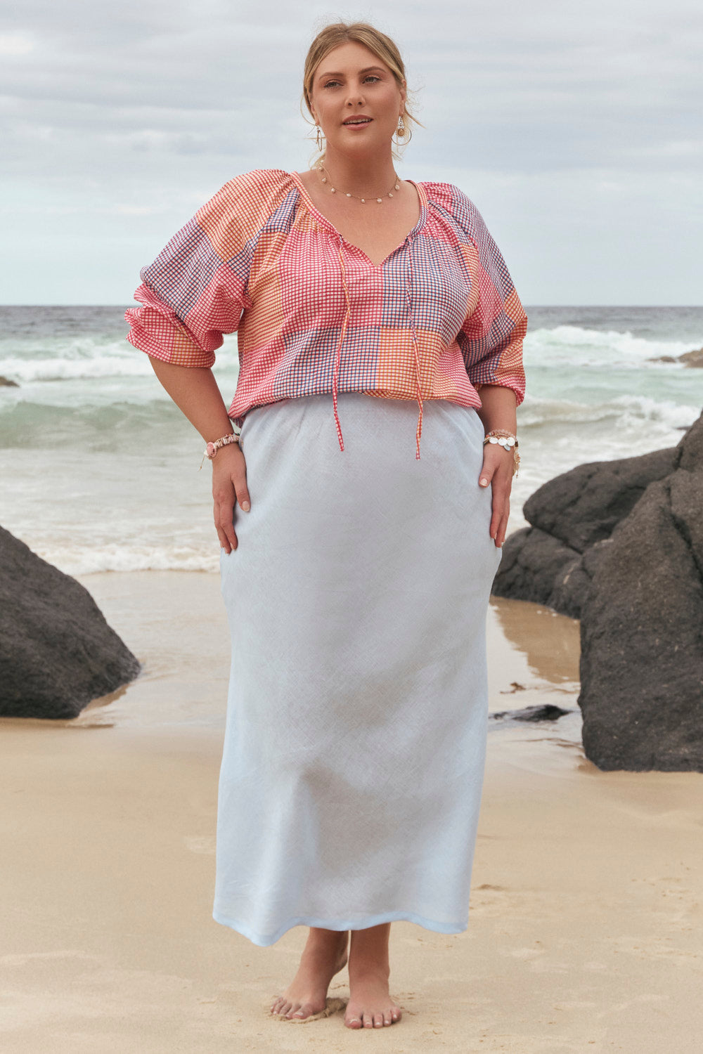 Delilah Blouse in Bliss