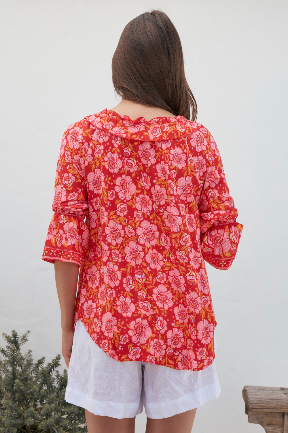 Pippy Blouse in Cherry Jubilee